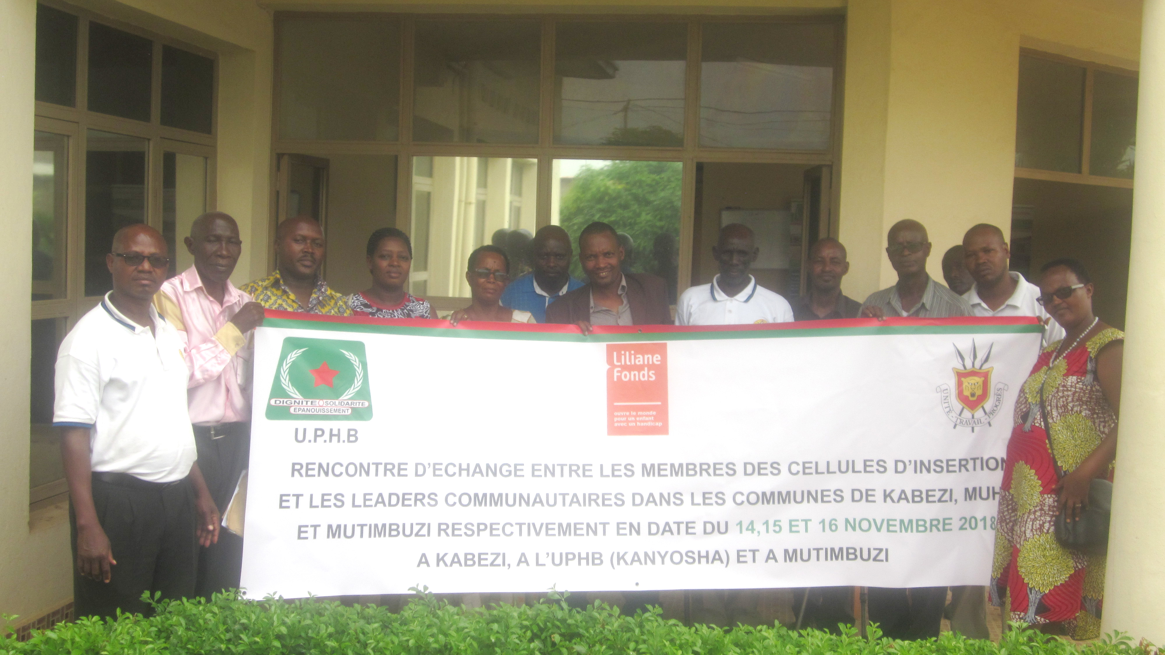 A Bujumbura, la prise en compte des personnes handicapées dans le développement des communes.